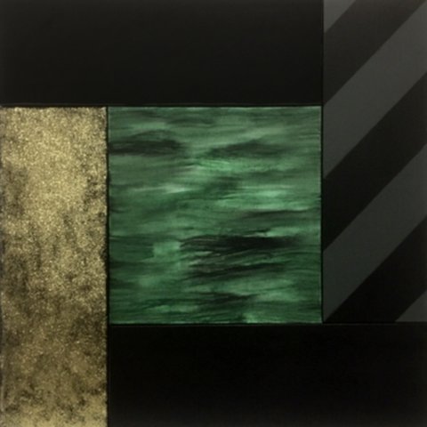 "Flag #29"  24" X 24" Mixed Media on panel